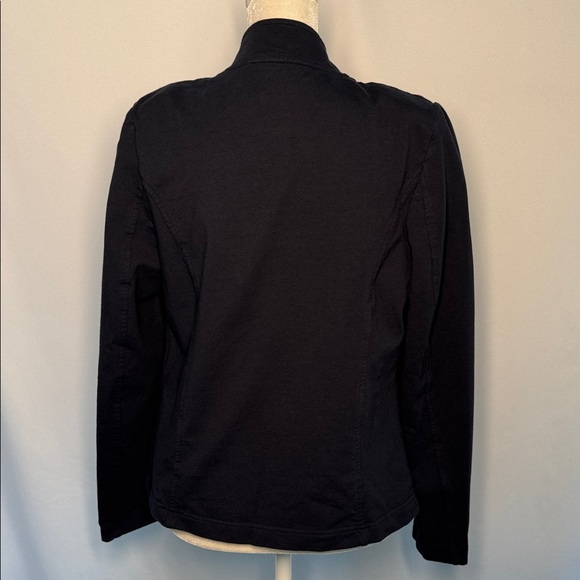 Tommy Hilfiger military-inspired band jacket in a navy blue - Picture 6 of 9